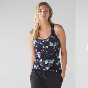 Lululemon Cool Racerback Static Blossom Multicolor P2P 13-17”